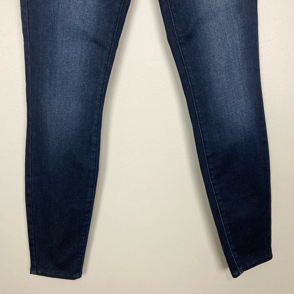 L’agence Margot High Rise Skinny Jeans Women’s Size 23 Marino Blue Stretch Denim - Picture 4 of 9